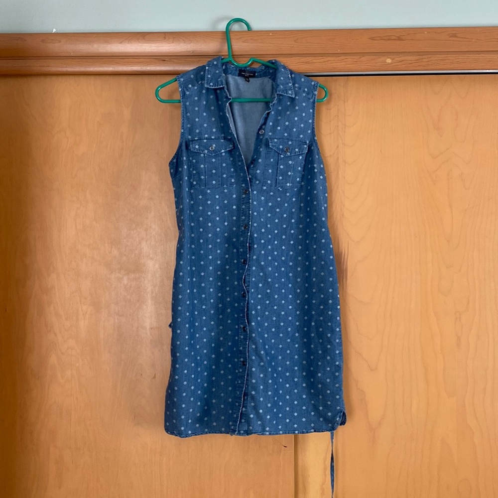 The Limited blue casual summer dress